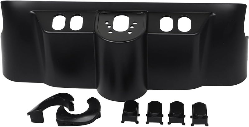 XMMT ABS Batwing Inner Fairing Cover with Switch Cap Kit Fits for Harley Touring Street Glide 2006-2013 Electra Glide Ultra Classic 1996-2013,Matte Black - Image 1